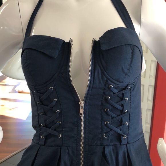 Blue Tank corset top - Picture 8 of 10